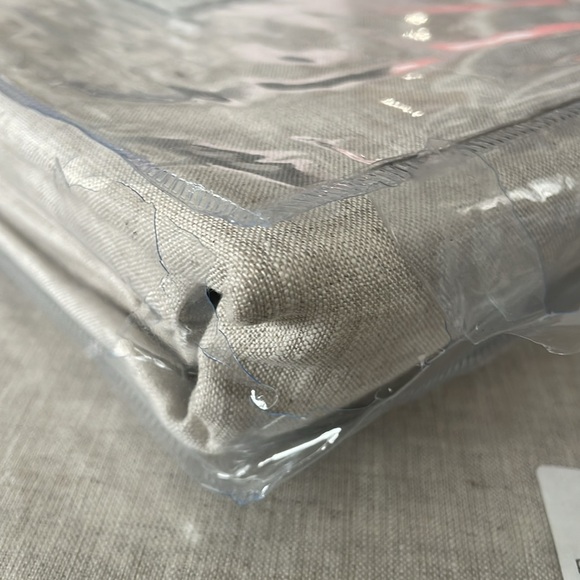 West Elm Custom Size European Flax Linen Curtain - Natural Flax 48x101 - Picture 7 of 8